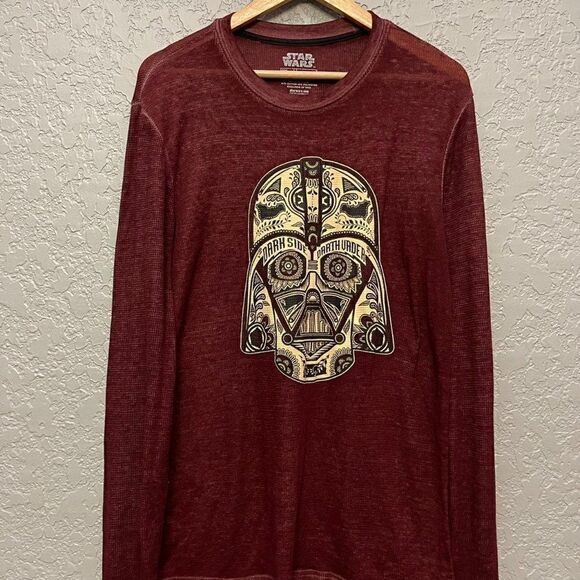 Star Wars Darth Vader Skull Long Sleeve Shirt - Picture 9 of 9